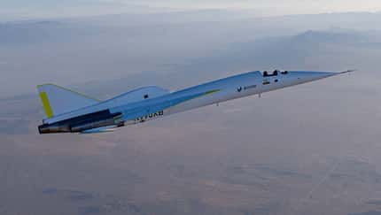 Boom XB-1 im Flugtest.