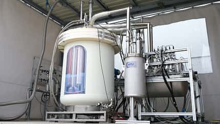 Wasserstoff-Treibstoffsystem im Test