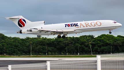 Brasiliens letzte Boeing 727 bei Total Linhas Aéreas.