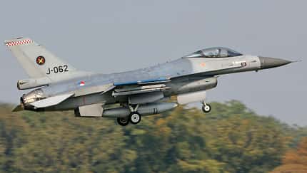 Letzte Mission für die niederländischen F-16