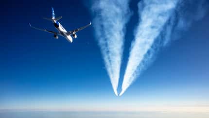Fliegen Airliner künftig in Formation?