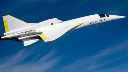 Boom XB-1 im Flug