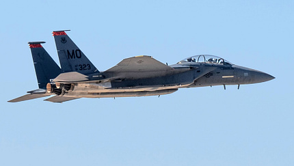 F-15E Strike Eagle 91-0323 in der Luft