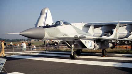 Mikojan MiG-29 Premiere in Farnborough