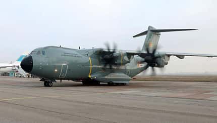 Kasachstans erster Airbus A400M ist ausgeliefert. 