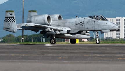 Rollende A-10 Thunderbolt II 