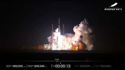 New Glenn schafft es beim Erstflug in den Orbit