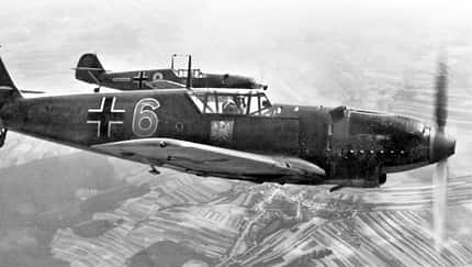 Messerschmitt Bf 109 D-1 vom Zerstörergeschwader 76 im Jahr 1939