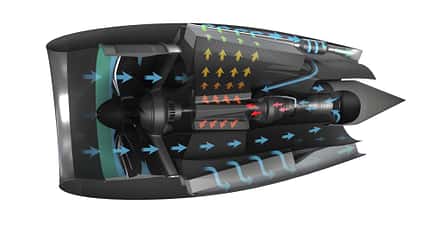 Wasserstoff-Turbofan verspricht hohe Effizienz