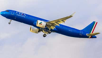 Airbus A321 ITA Airways in der Luft