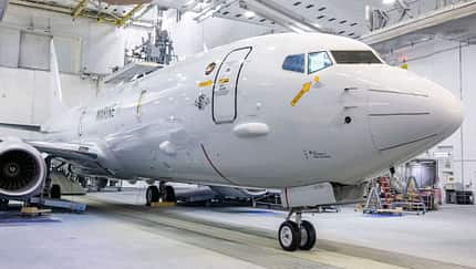 Erste Boeing P-8A Poseidon für die Marineflieger.