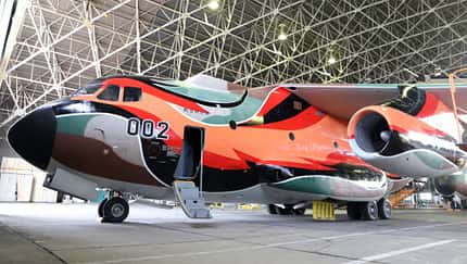 Kawasaki C-1 Sonderanstrich zum Abschied