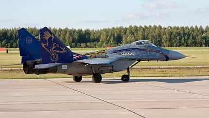 MiG-29 der ungarischen Luftwaffe.
