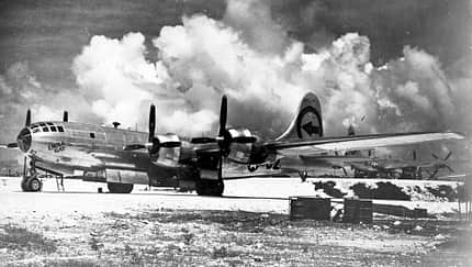 Enola Gay Boeing became the first aircraft to drop an atomic bomb.