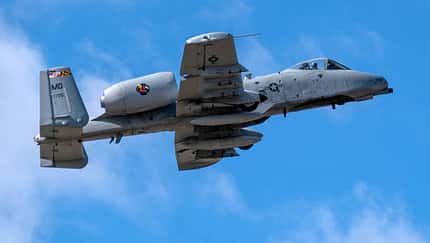 A-10 Thunderbolt II in der Luft
