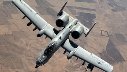 A-10 Thunderbolt II Luftaufnahme