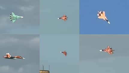 Erste Su-34 für Algerien? Braun lackiert beim Testflug.