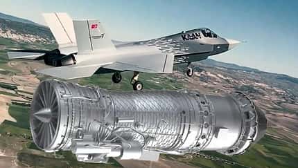Türkisches Turbofan-Triebwerk TF35000 für den Kampfjet Kaan.