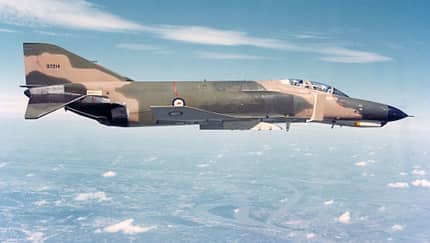 F-4 Phantom RAAF Australien im Flug