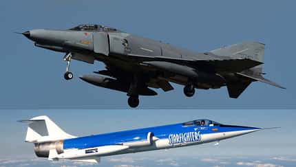 F-4 Phantom und F-104 von Starfighters Inc.