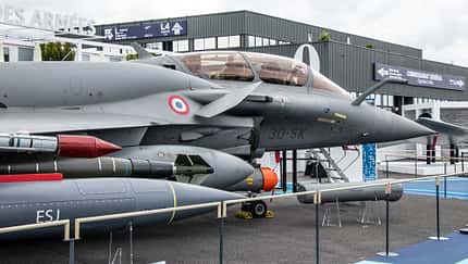 Impressionen vom Aérosalon in Le Bourget, Paris. A350-1000, Racer, Eurofighter, Rafale und F-35 in Aktion.
