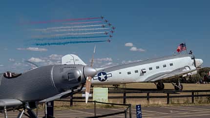 Die Junkers A50 als gefeierter Star in England