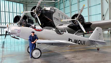 Junkers Europa-Tour endet in Oberschleißheim