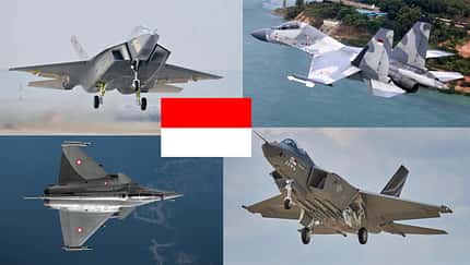 Kampfjet-Vielfalt bei Indonesiens Luftwaffe.