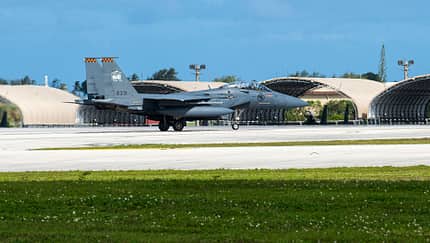 F-15SG Eagle aus Singapur auf Guam