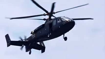 Chinesischer Verbundhubschrauber im Flug