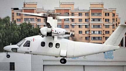 Chinesischer Kipprotor im Flug