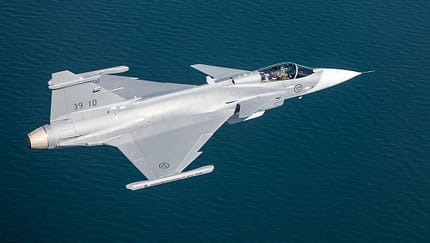 Saab Gripen E in Schweden