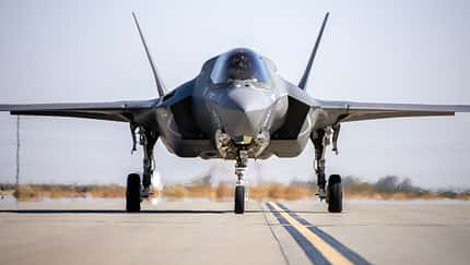 rollende F-35B vorn vorne