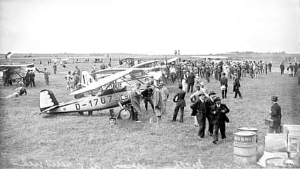Impressionen von den Europarundflügen (Challenge International de Tourisme) zwischen 1929 und 1934