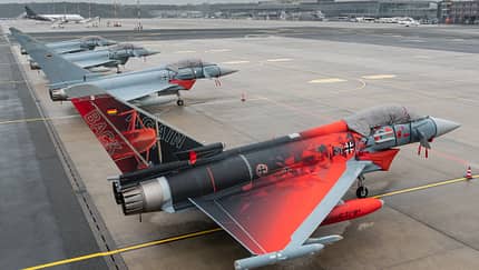 Luftwaffe übt in Münster/Osnabrück
