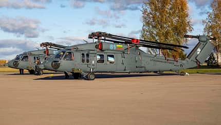 Black Hawks der Lithuanian Air Force