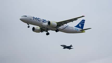 MC-21, Irkutsk, Jakowlew, OAK, MS-21 MS-21-Prototyp fliegt - komplett ohne westliche Teile