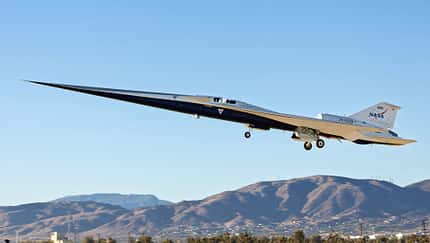 First Flight,NASA,Palmdale,Skunk Works,X-59 Lockheed Martin X59 First Flight