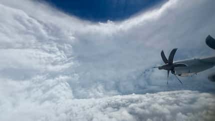 Image from Hurricane Melissa