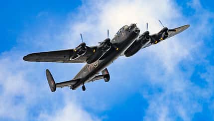 Heavy Bomber,PA474,Avro Lancaster,National Heritage,WWII,World War II Aircraft,Historical,BBMF,Battle of Britain Memorial Flight,Display Flight,Public Event,RAF Display Teams,MoD,Ministry of Defence,85th Anniversary,Battle of Britain,Thanksgiving Service,Westminster Abbey,Occasion,Ceremonial Event,Religious Service,Remembrance Battle of Britain Heroes Honoured on 85th Anniversary
