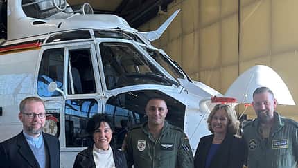 Flugbereitschaft zieht Hubschrauber von Tegel ab