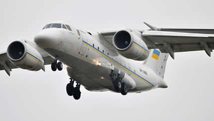 Antonow, Antonov, An-74, An-74TK-300D, Ukraine Seltene Antonow An-74TK-300D in Leipzig.