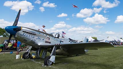 Mustang mit Kriegshistorie steht zum Verkauf