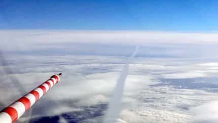 Falcon 20E des DLR verfolgt TUIfly-Jets