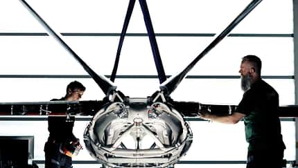 3D-Druck, Saab, additive Fertigung, Divergent, Laser-Pulverbettschmelzen, autonomes Konzeptflugzeug, Rumpf Saab lässt Rumpfstruktur drucken