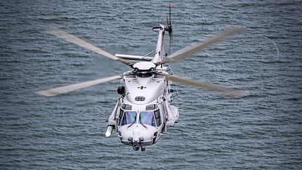 Airbus Helicopters, NH90, Marine, Sea Tiger NH90 Sea Tiger im Flug von vorne