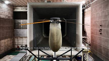 Rotorblätter, beweglich wie ein Muskel