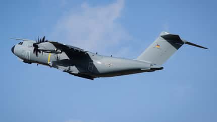 Die 52. A400M für die Luftwaffe (Kennzeichen 54+62) bei ihrer Auslieferung. 