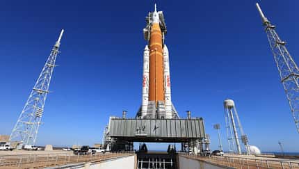 NASA, Artemis II, SLS, Mondmission Betankungstest der SLS-Trägerrakete erfolgreich