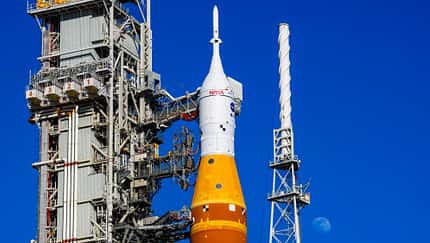 NASA, SLS, Orion, ICPS-Oberstufe, Kennedy Space Center, Artemis II, Mond NASA muss Start von Artemis II erneut verschieben